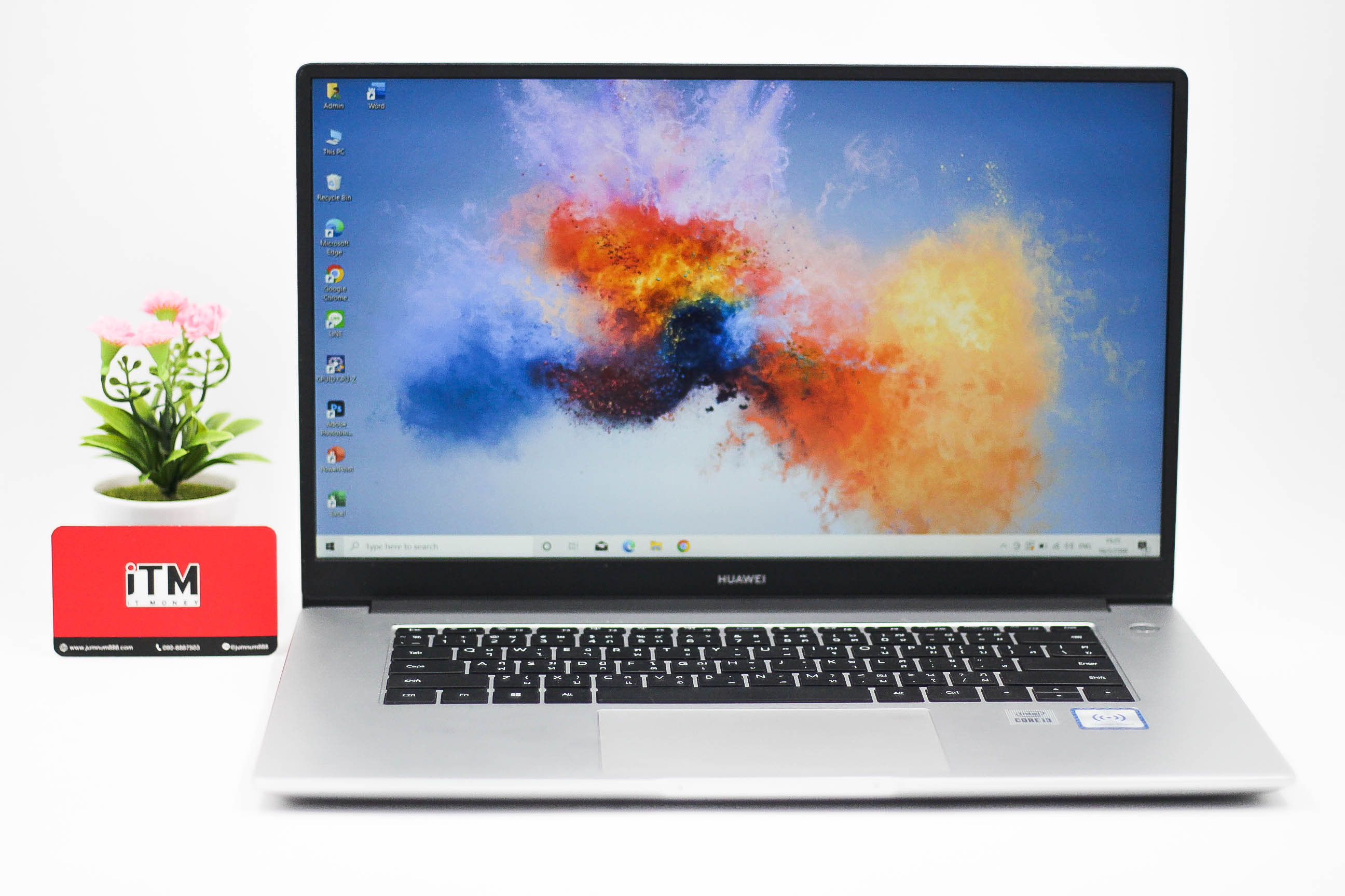HUAWEI MATEBOOK D15 (BOHRB-WAI9A) (MYSTIC SILVER)