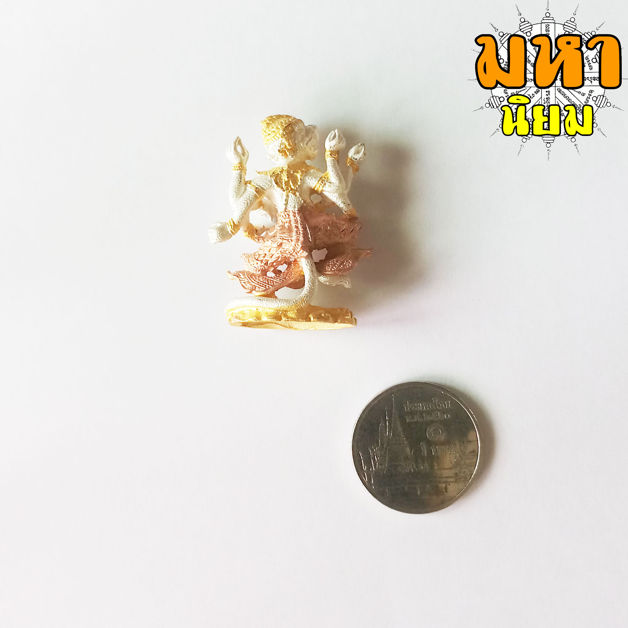 หนุมานแปดกร เจ้าคุณพูล หลวงพ่อพูล วัดไผ่ล้อม จ.นครปฐม เนื้อสามกษัตริย์