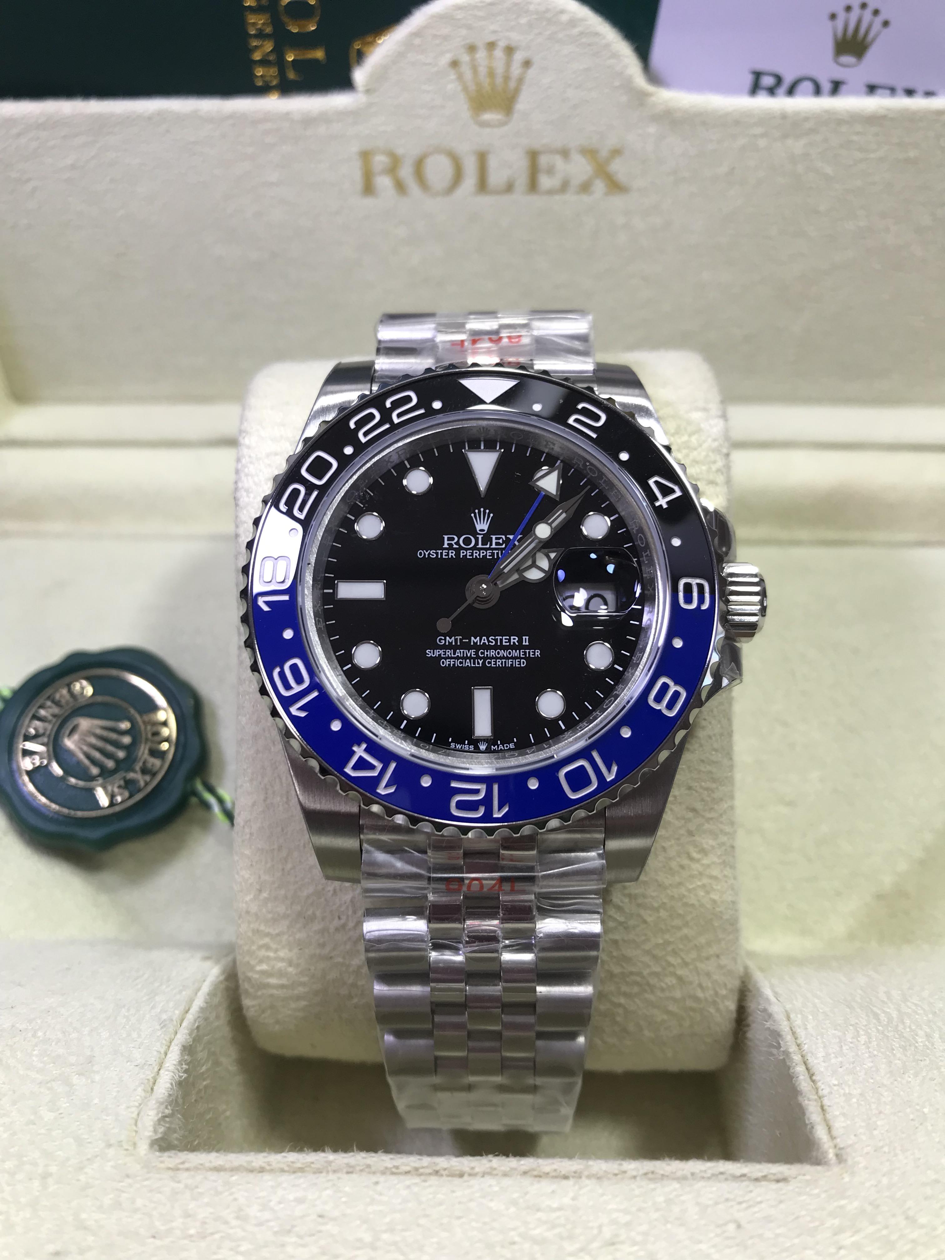 Rolex GMT-Master2 (Batman)(Swiss Noob)