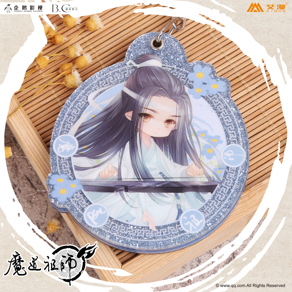 Pre - พวงกุญแจกระจกอะคริลิก ปรมาจารย์ลัทธิมาร วั่งเซี่ยน เจียงเฉิง