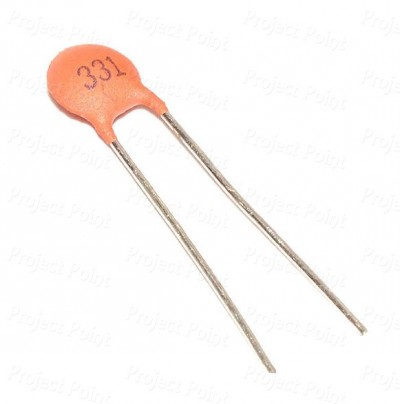 330pF - 0.33nF 50V Ceramic Disc Capacitor