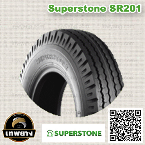 6.50-14 8PR ยี่ห้อ SUPERSTONE รุ่น SR201 ยางรถบรรทุก