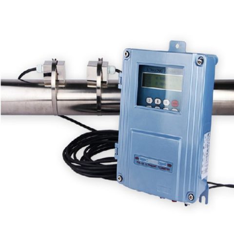 เครื่องวัดอัตราการไหลของเหลวแบบติดผนัง (Wall-Mount Ultrasonic Flow Meter) รุ่น Tds-100F