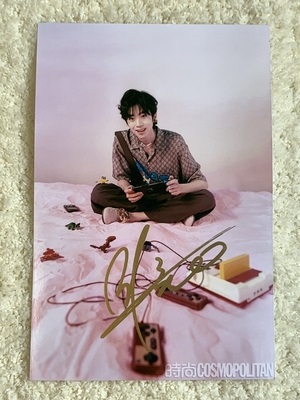 Pre - รูปถ่ายที่มีลายเซ็น ZhangJiayuan