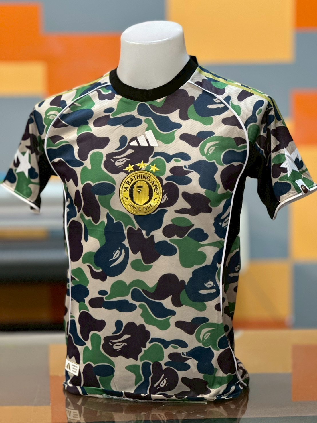 2025-26 เสื้อฟุตบอล BAPE รุ่นพิเศษ สำหรับผู้ชาย Player Edition เกรดนักเตะ SIZE S-2XL