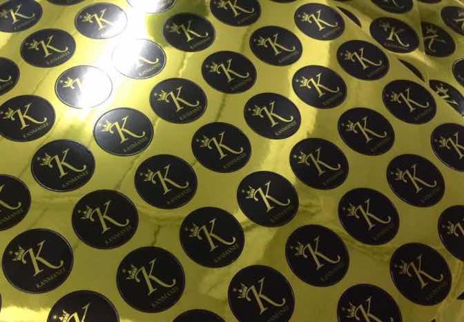 สติ๊กเกอร์ ฉลากสินค้าสำหรับการผลิตจำนวนมาก, สายการผลิต, โรงงาน