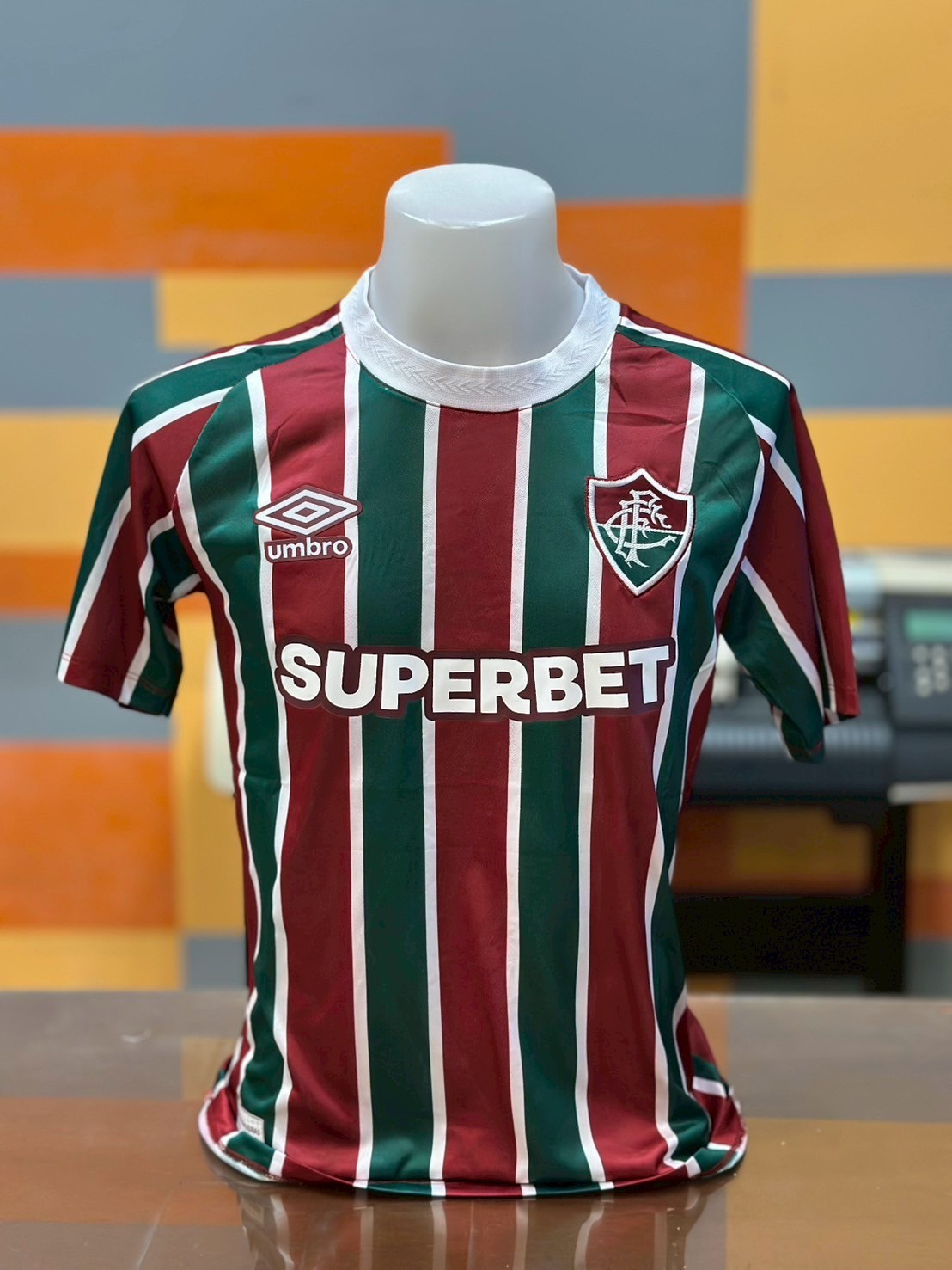 มาใหม่ Fluminense Home Soccer Jersey Fans Edition เกรดเเฟนบอล 2026