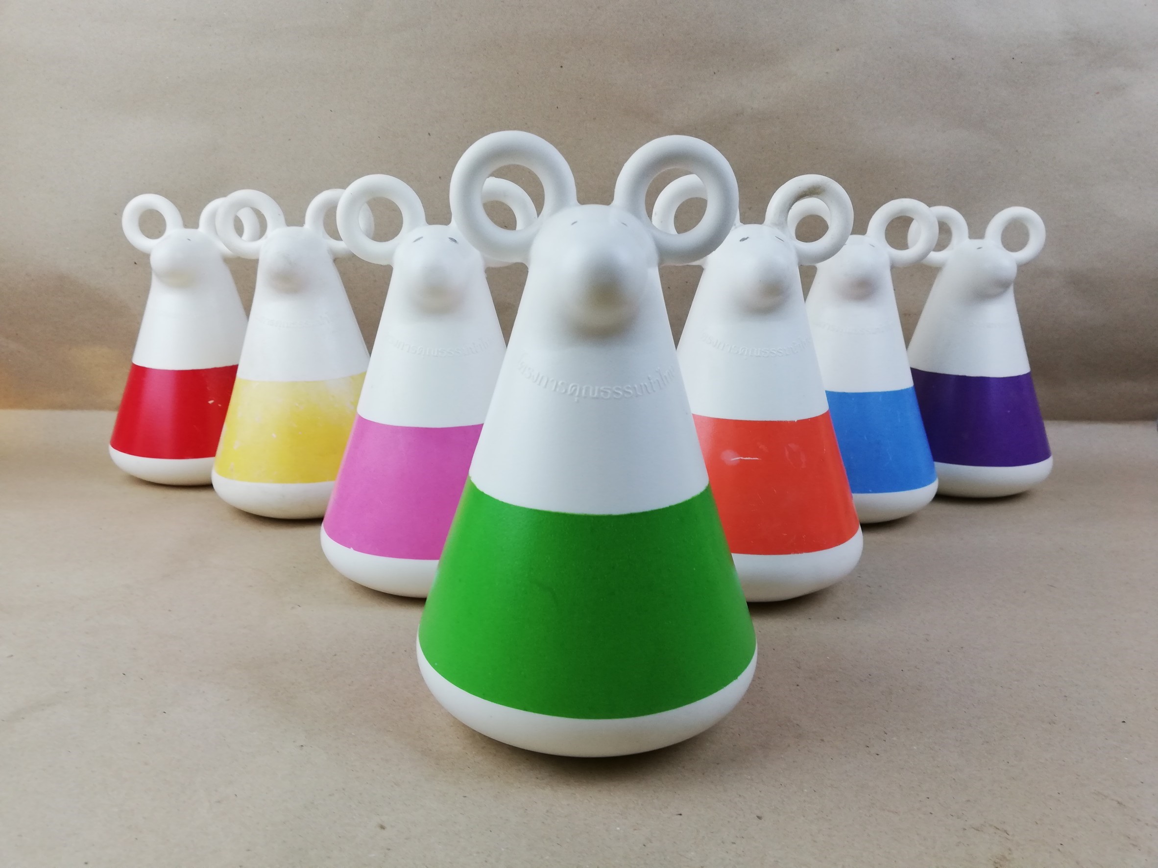 กระปุกออมสิน หอยทาก 7 สี