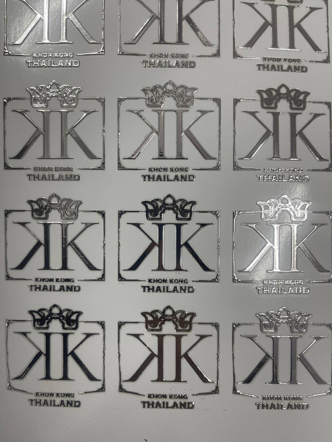 UV DTF Foil | สติกเกอร์ UV DTF ฟอยด์ทอง