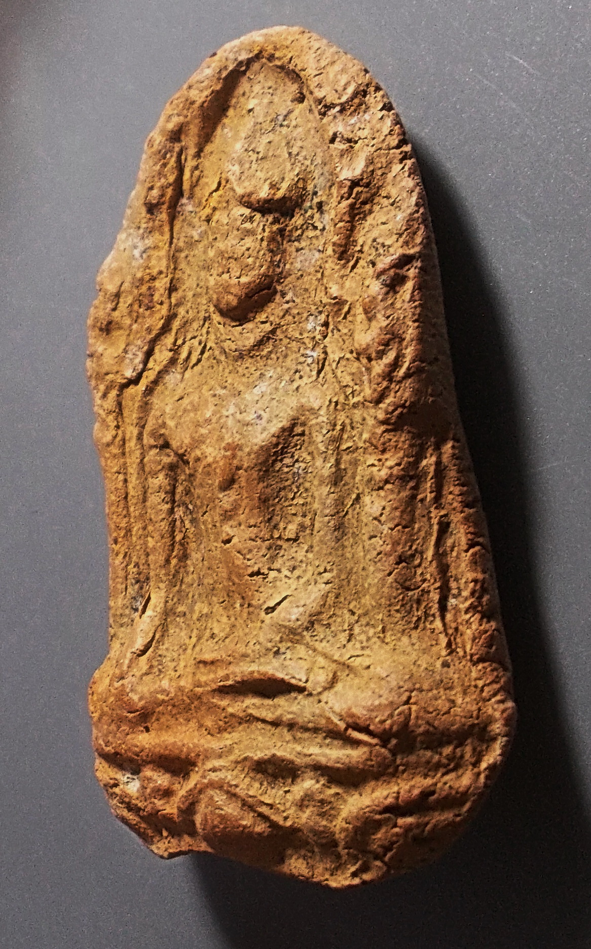 ยอดขุนพลซุ้มเรือนแก้ว เนื้อดิน ลพบุรี