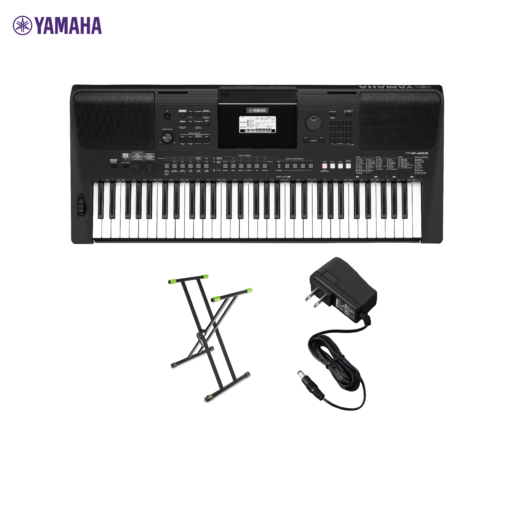 คีย์บอร์ด Yamaha PSR E463 61 Keys