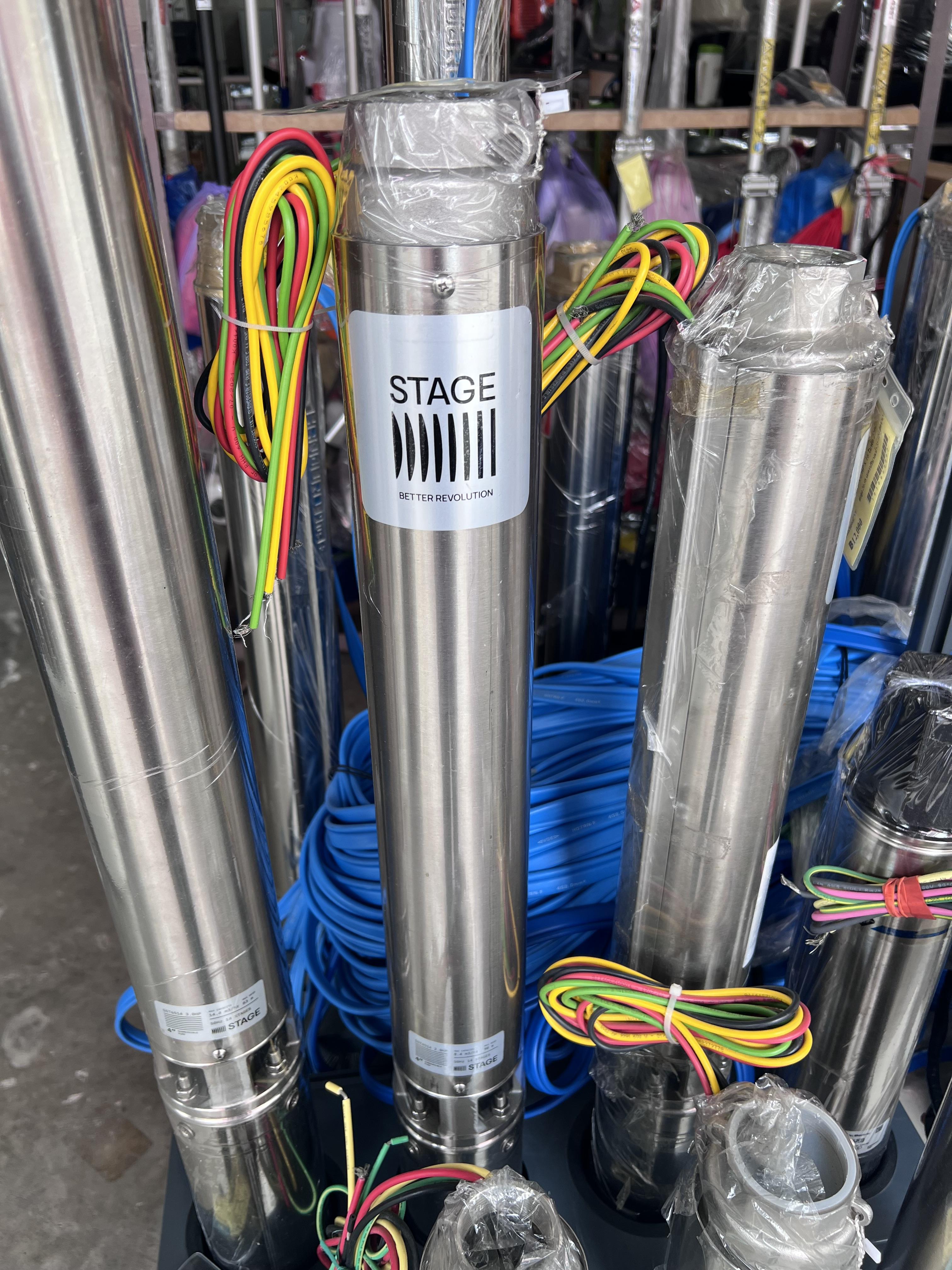 [SM-FD] ปั๊มบาดาล STAGE 2นิ้ว 2แรงม้า 14ใบพัด 220v - รุ่น SST4514 - ระยะลงลึก40-77เมตร ปริมาณน้ำ3000-6000ลิตร/ชั่วโมง