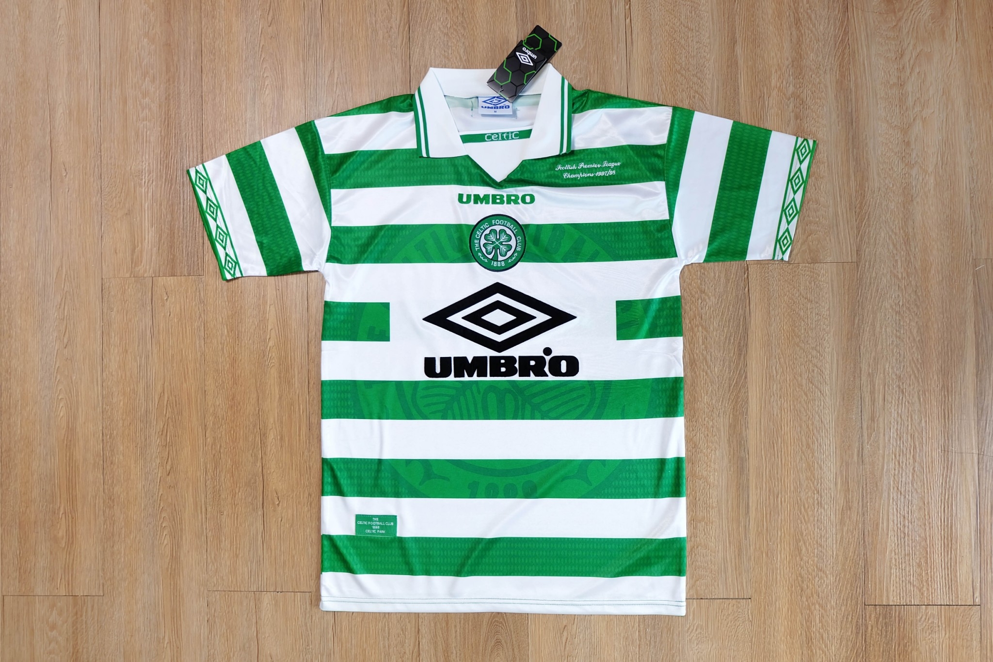 RETRO เสื้อฟุตบอลย้อนยุค Celtic เกรดเเฟนบอล