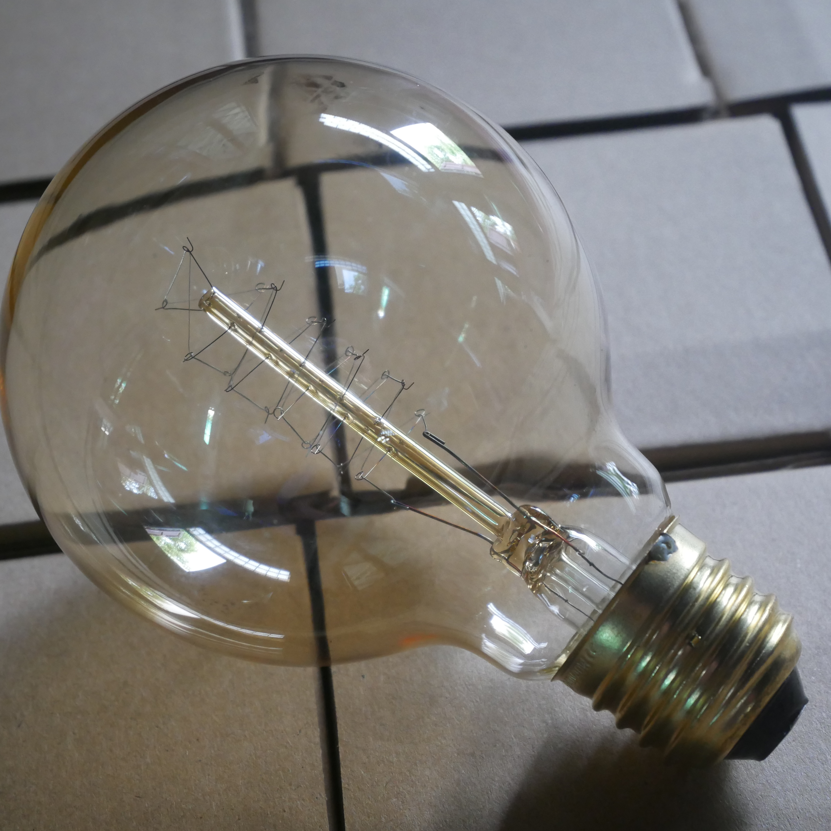 หลอดไฟวินเทจเอดิสัน 40 watt G80 new 2