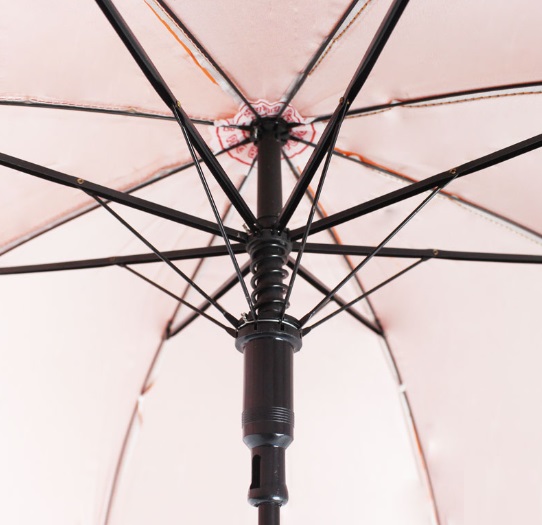 ร่มตอนเดียว 16 นิ้ว สีส้ม