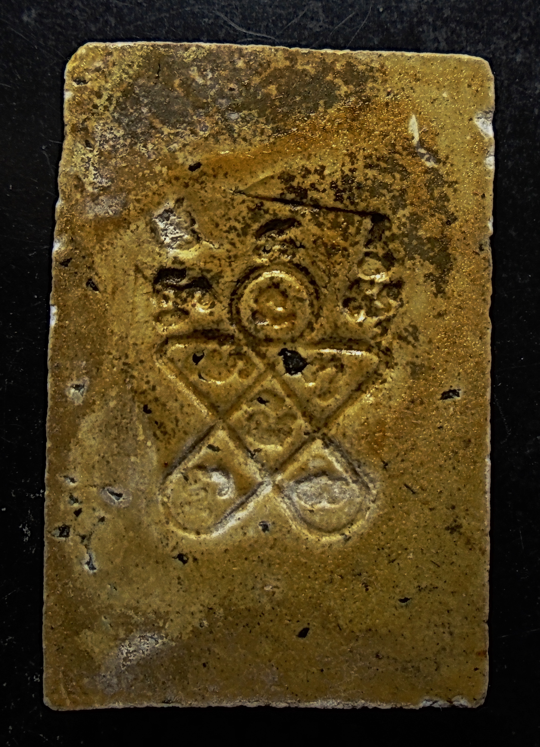 พระปรกโพธิ์ซุ้มรัศมี พิมพ์ใหญ่ เนื้อผงจินดามณี หลังยันต์ห้า วัดไผ่ล้อม ระยอง ปี 13