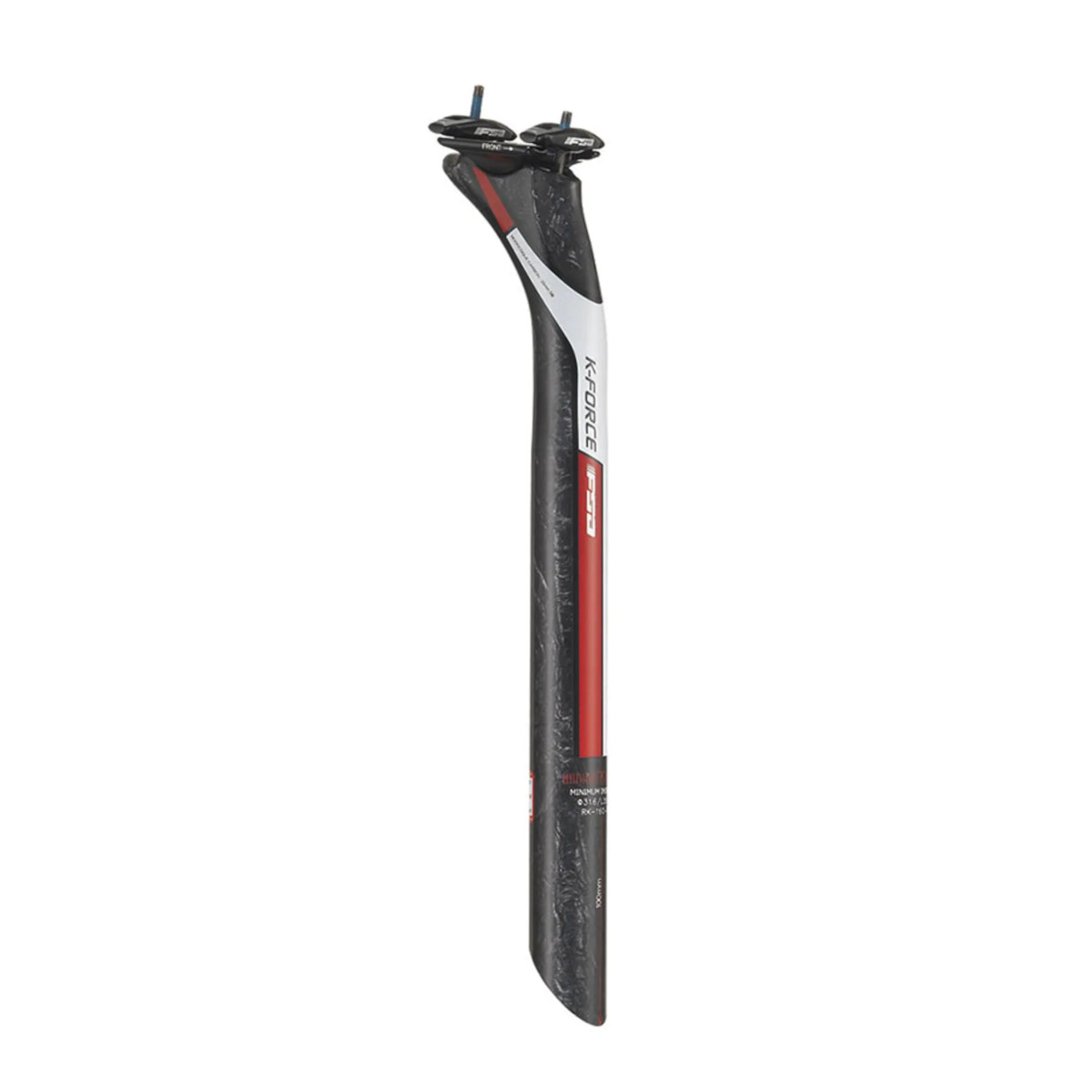 หลักอานเยื้องหลังตรงคาบอน FSA K-Force SB25 ขนาด 31.6mm 350 มม.