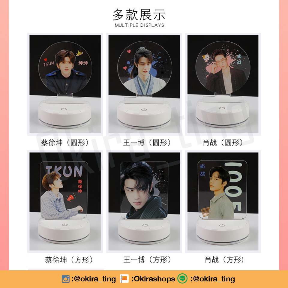 Pre - Acrylic มีไฟ LED ตั้งหัวเตียงฟินๆๆ
