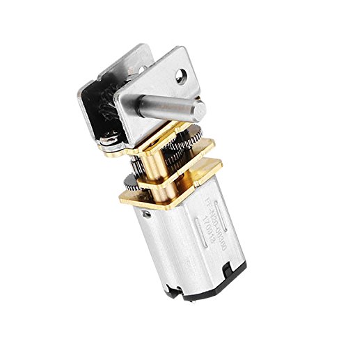 GW12GA DC 12 โวลต์ขนาดเล็กหนอนเกียร์มอเตอร์ Low speed Ultra mini กล่องเกียร์ไฟฟ้าเครื่องยนต์สำหรับหุ่นยนต์ 22RPM