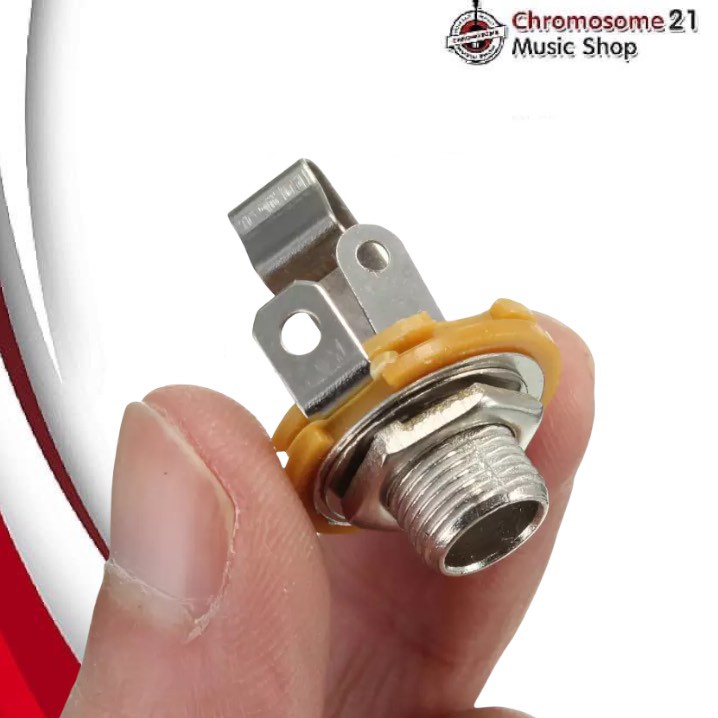 แจ็คตัวเมีย Mono สําหรับกีต้าร์ไฟฟ้าเบส 6.35 มิลลิเมตร