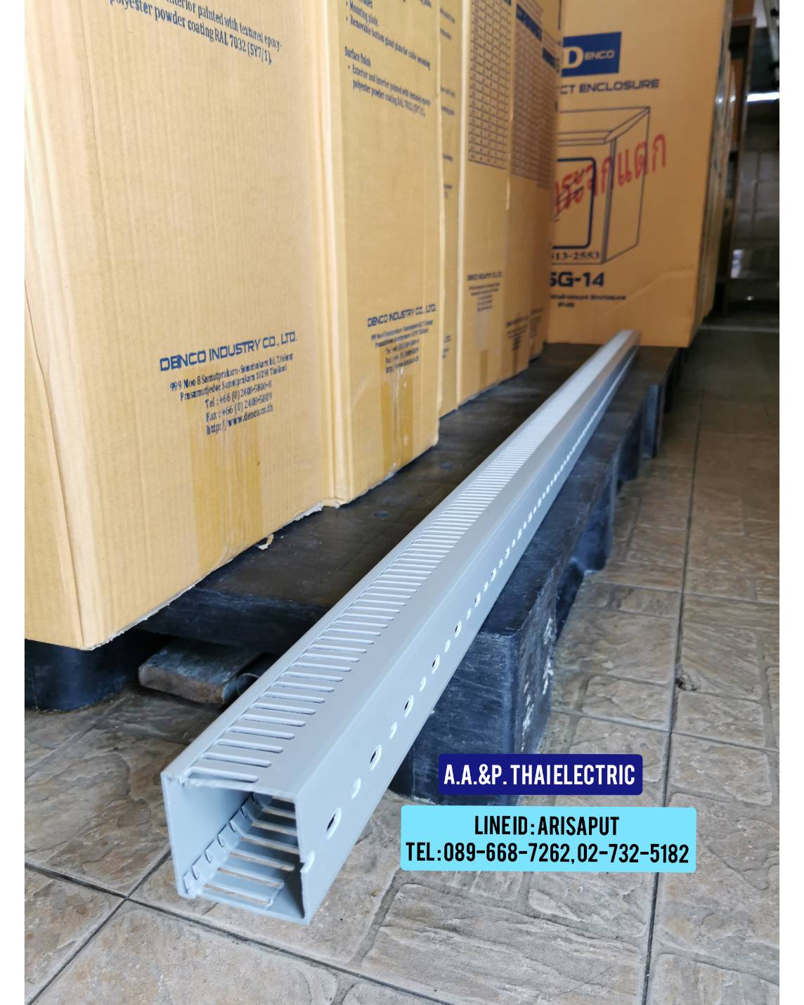Euroduct รางวายดัก โปร่ง CP2020-CP6080