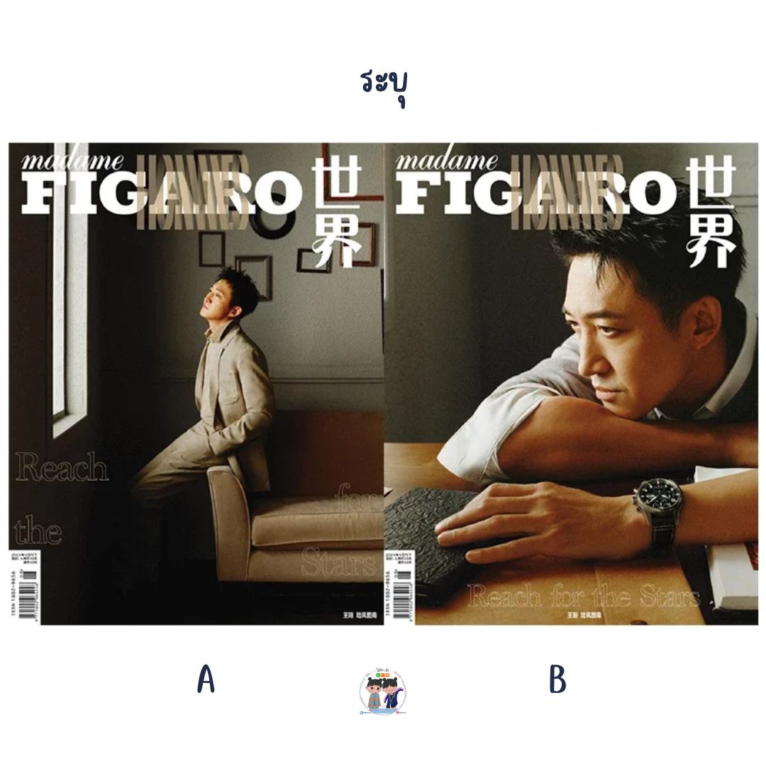 Pre - นิตยสาร Madame Figaro 王阳 WangYang หวังหยาง 4/2024