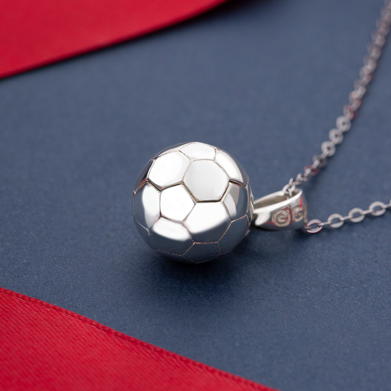 Pre - สร้อยคอ Conan #ยอดนักสืบจิ๋วโคนัน โซ่เงินรุ่น50cm(อฟช.จีน)