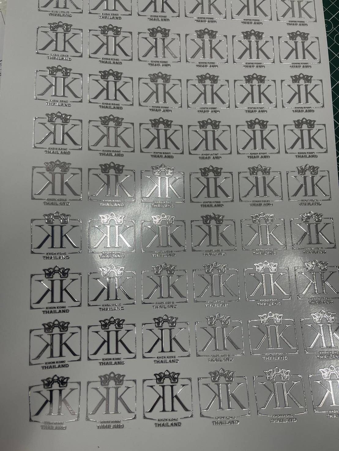 UV DTF Foil | สติกเกอร์ UV DTF ฟอยด์ทอง