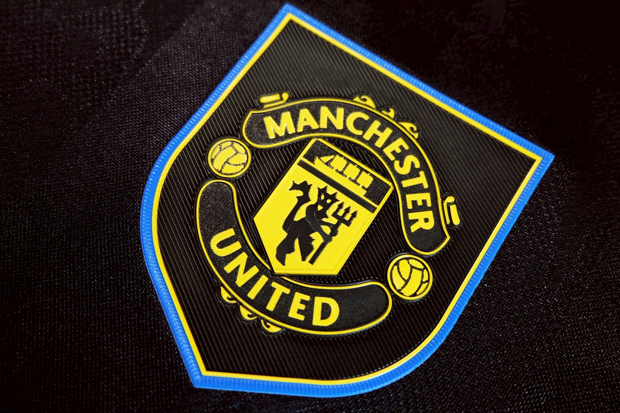 2025-26 เสื้อฟุตบอลเเมนยูฯ สีดำ สำหรับผู้ชาย Player Edition เกรดนักเตะ Size S-2XL