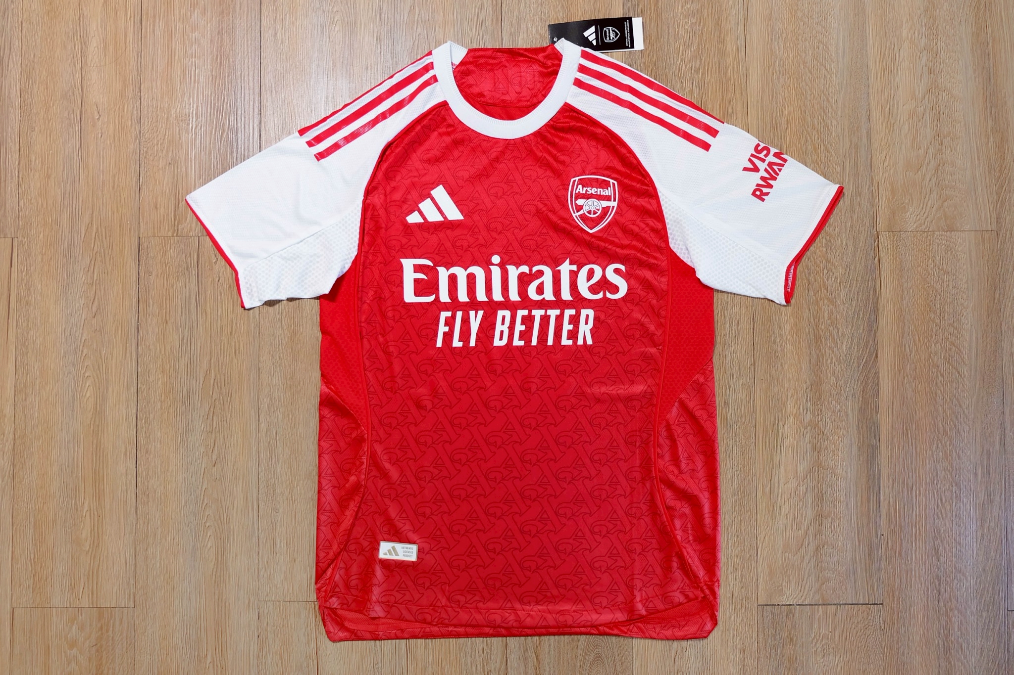 เสื้อฟุตบอลอาร์เซนอล เหย้า สีแดง Player Edition เกรดนักเตะ 2025