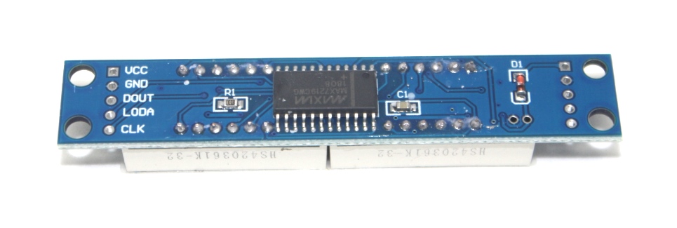โมดูล จอแสดงตัวเลข 8 หลัก สีแดง 0.36" MAX7219 Digital Tube Display Module
