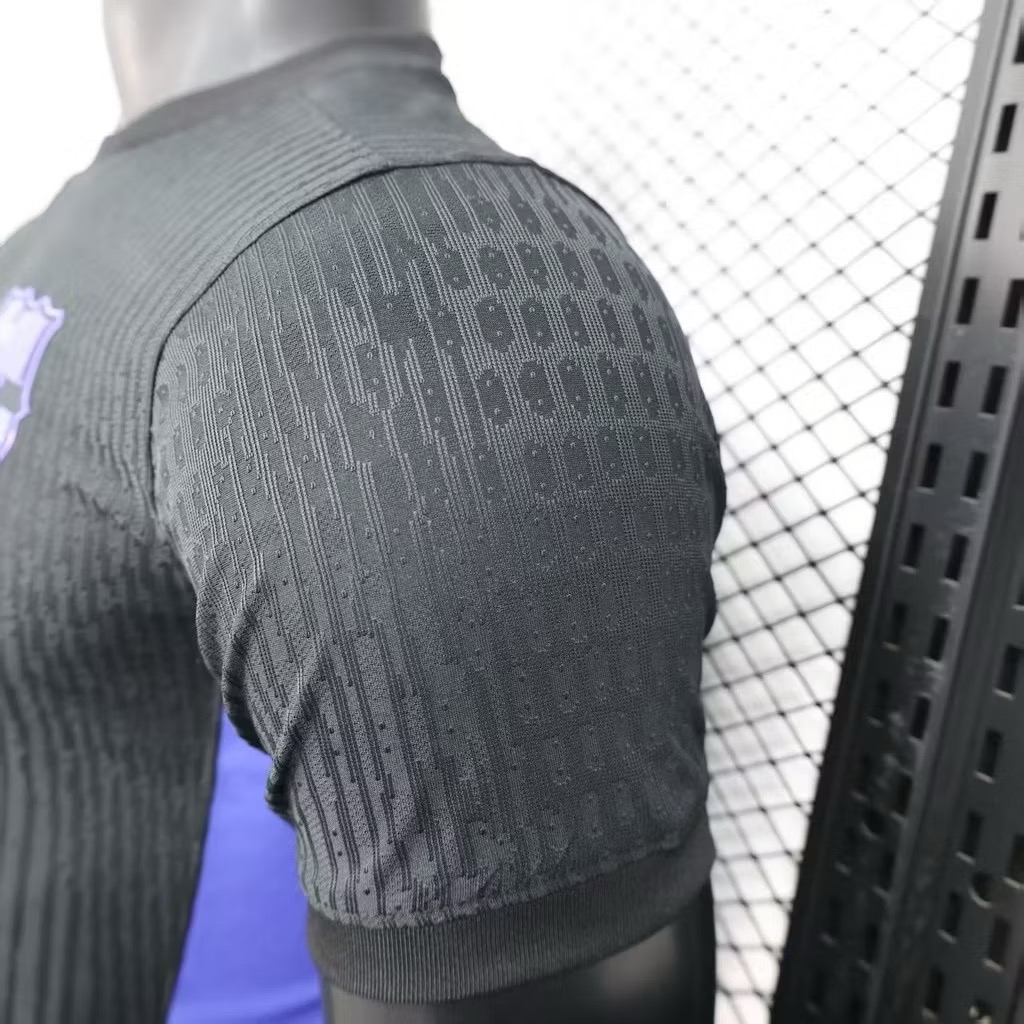 2025-26 เสื้อฟุตบอลบาซ่า สีดำ สำหรับผู้ชาย Player Edition เกรดนักเตะ Size S-2XL