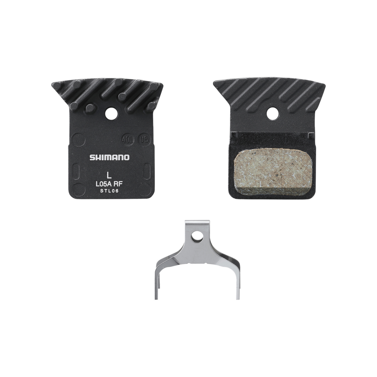 ผ้าเบรคดิสเบรคถนน Shimano รุ่น BR-R9270 (L05A-RF) RESIN W/FIN