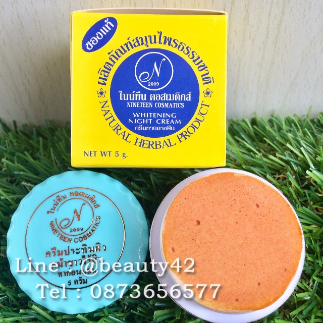 ครีมไนน์ทีน คอสเมติกส์ 2009 เห็นผลเร็ว ของแท้100% ราคาถูก ปลีก - ส่ง