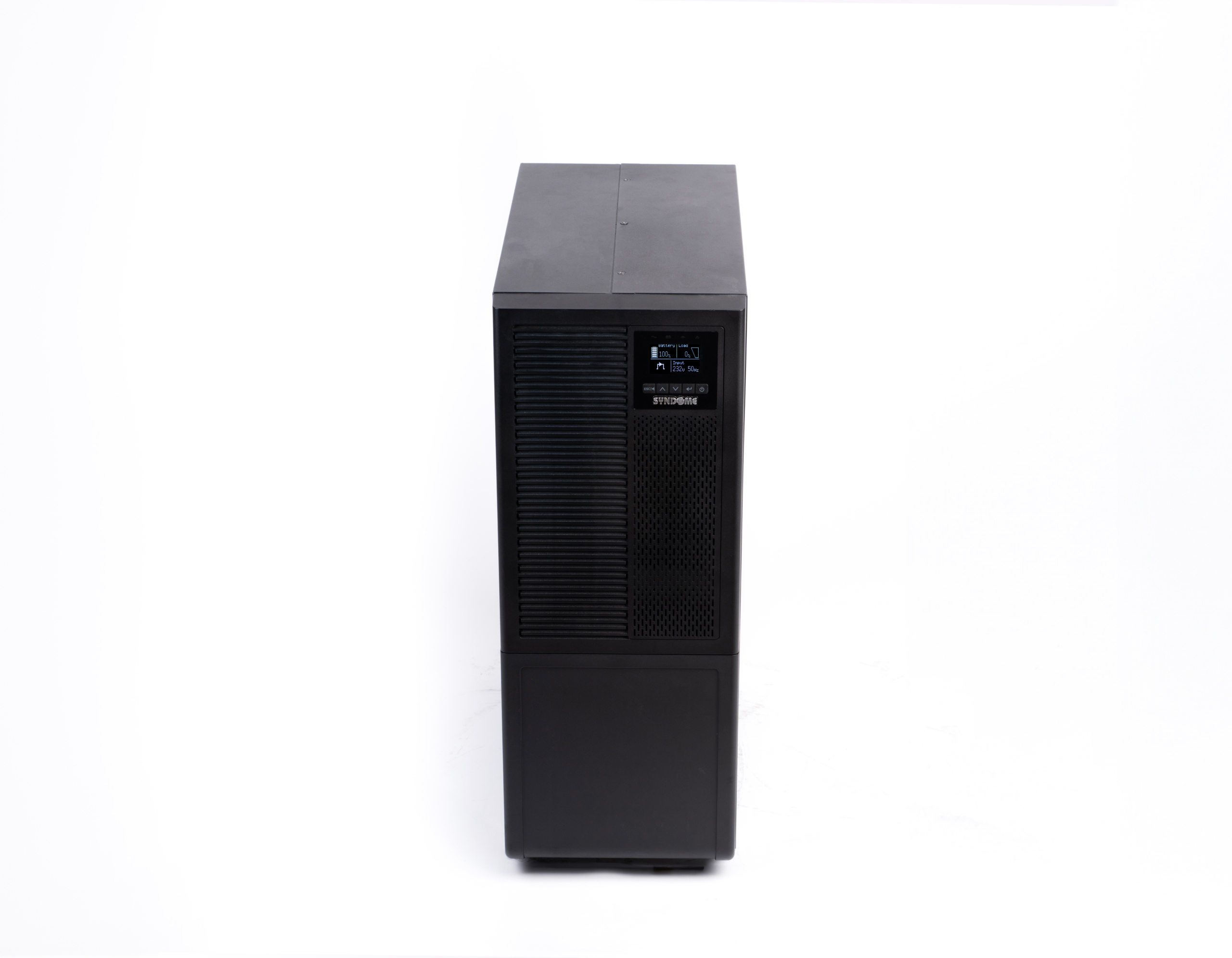 Syndome | เครื่องสำรองไฟฟ้าระบบ True Online รุ่น HE-10K-IOT (10000VA/10000W) *มีแอพตรวจสถานะเครื่องได้
