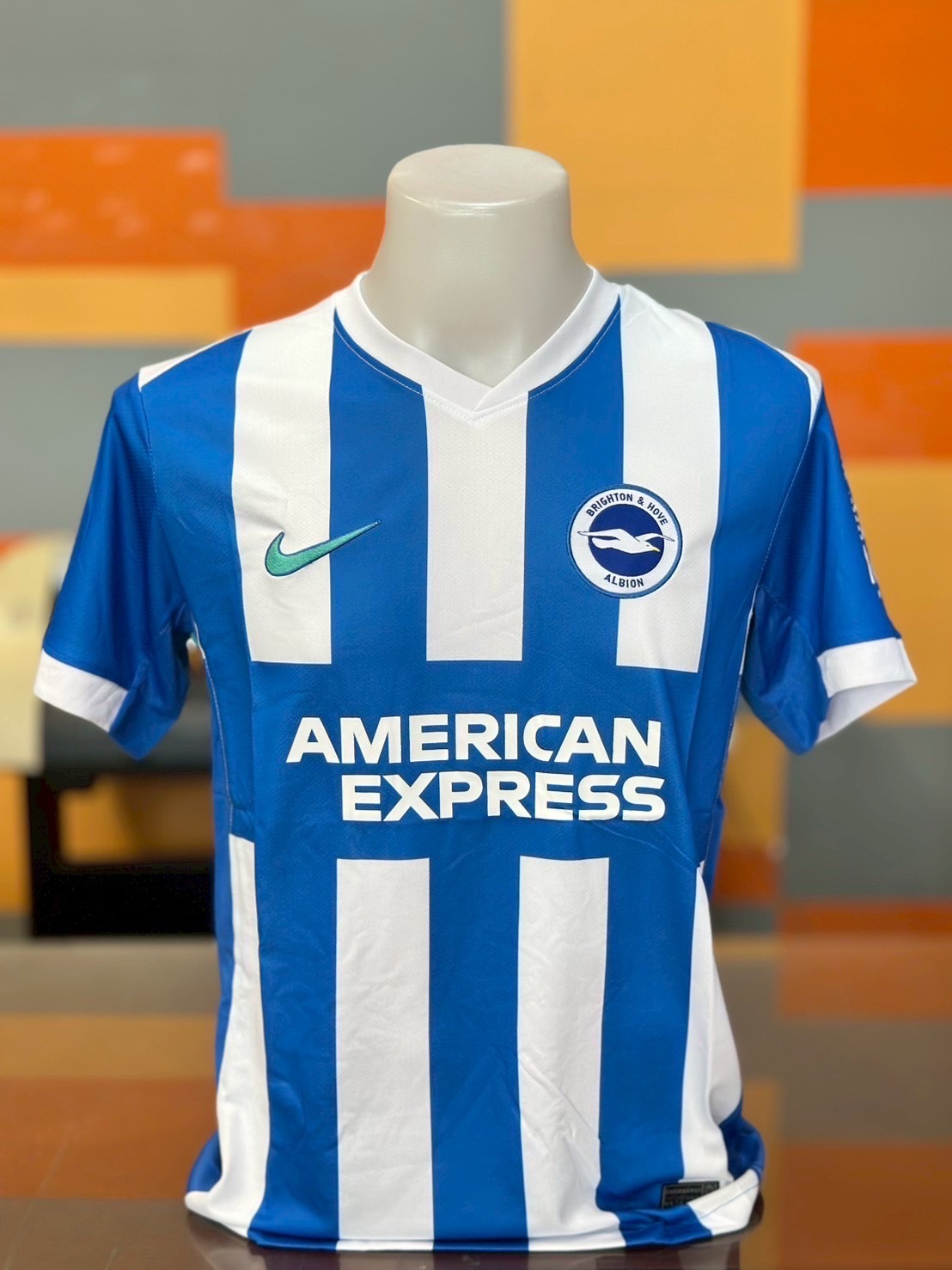 มาใหม่เสื้อฟุตบอล ไบรตัน เหย้า / เยือน สีน้ำเงินขาว/ สีม่วง เกรดแฟนบอล 2025