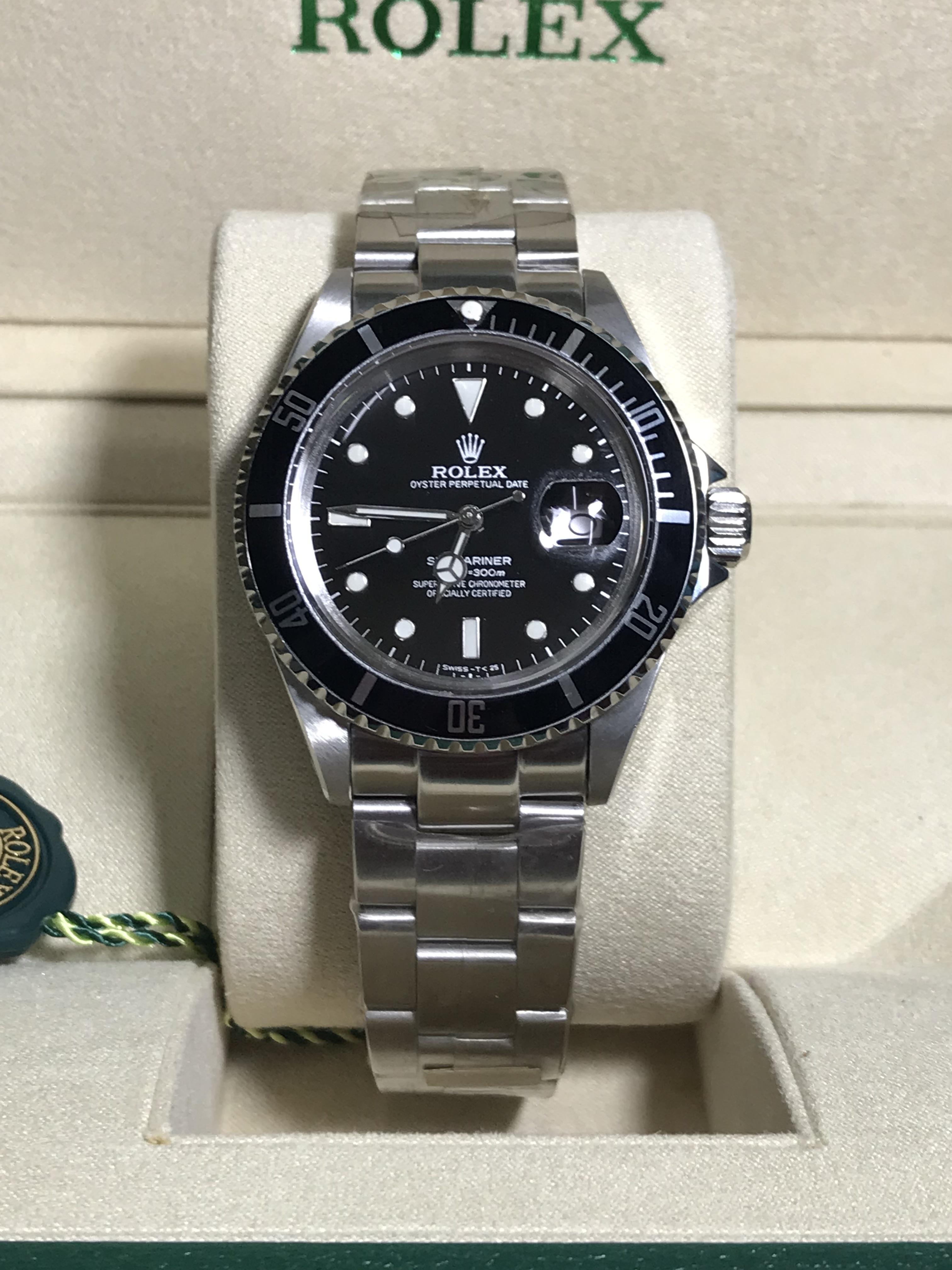 Rolex Submariner Date (16610)(Swiss SW)