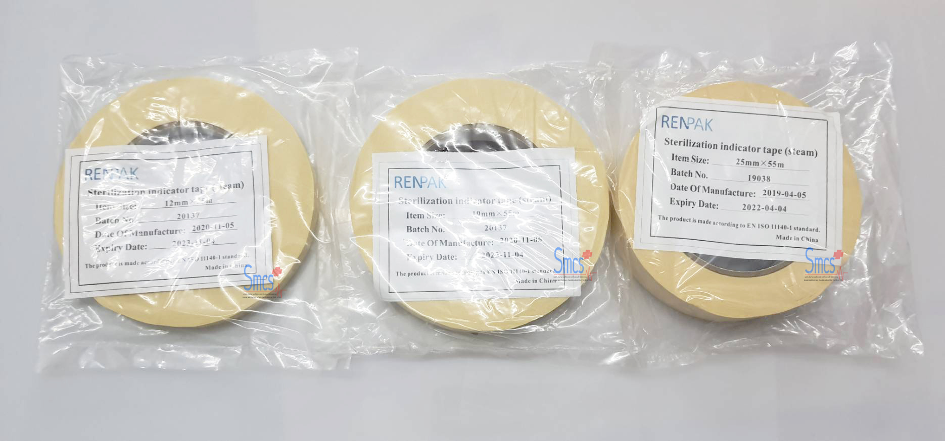เทปนึ่งฆ่าเชื้อ Autoclave Tape Renpak
