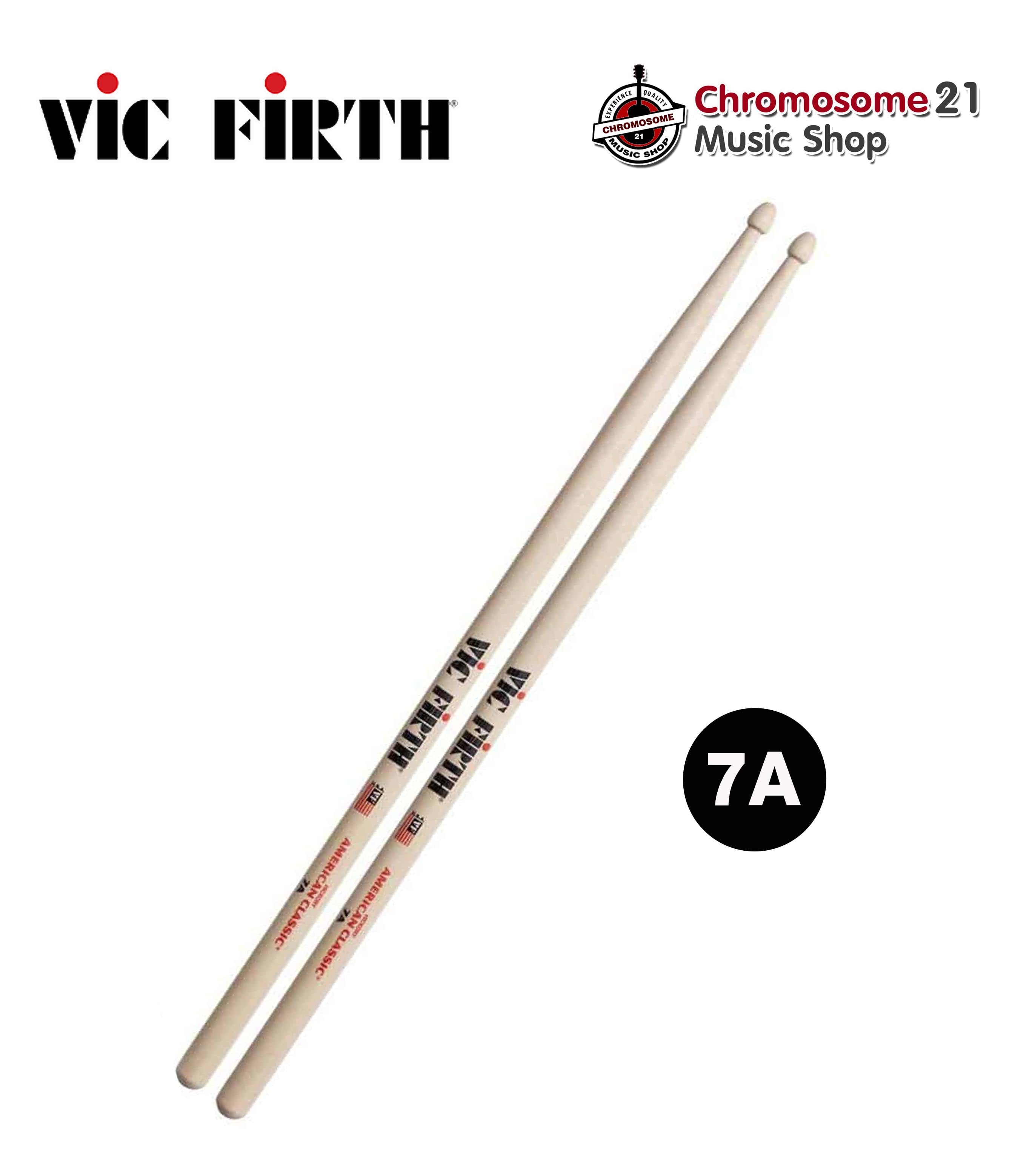 ไม้กลอง VIC FIRTH American Classic 7A