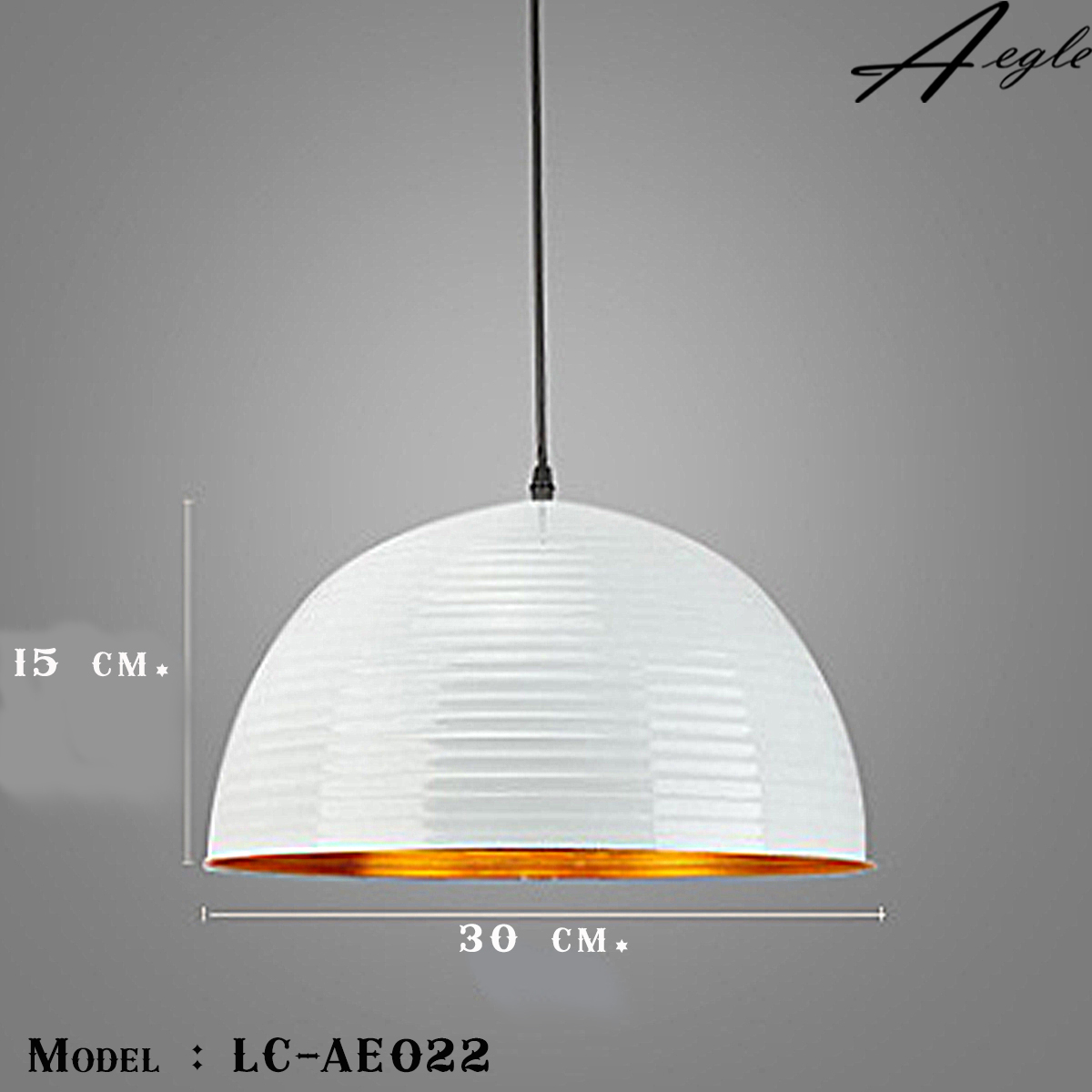 โคมไฟห้อยเพดาน American modern country pot