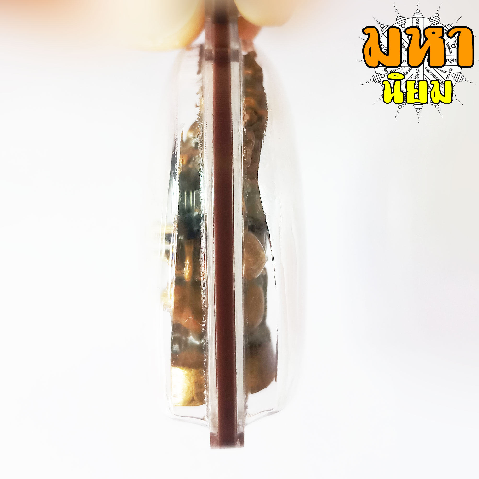 พระพิฆเนศ ประทานพร 4 กร เจริญโภคทรัพย์ เลี่ยมกรอบอย่างดี