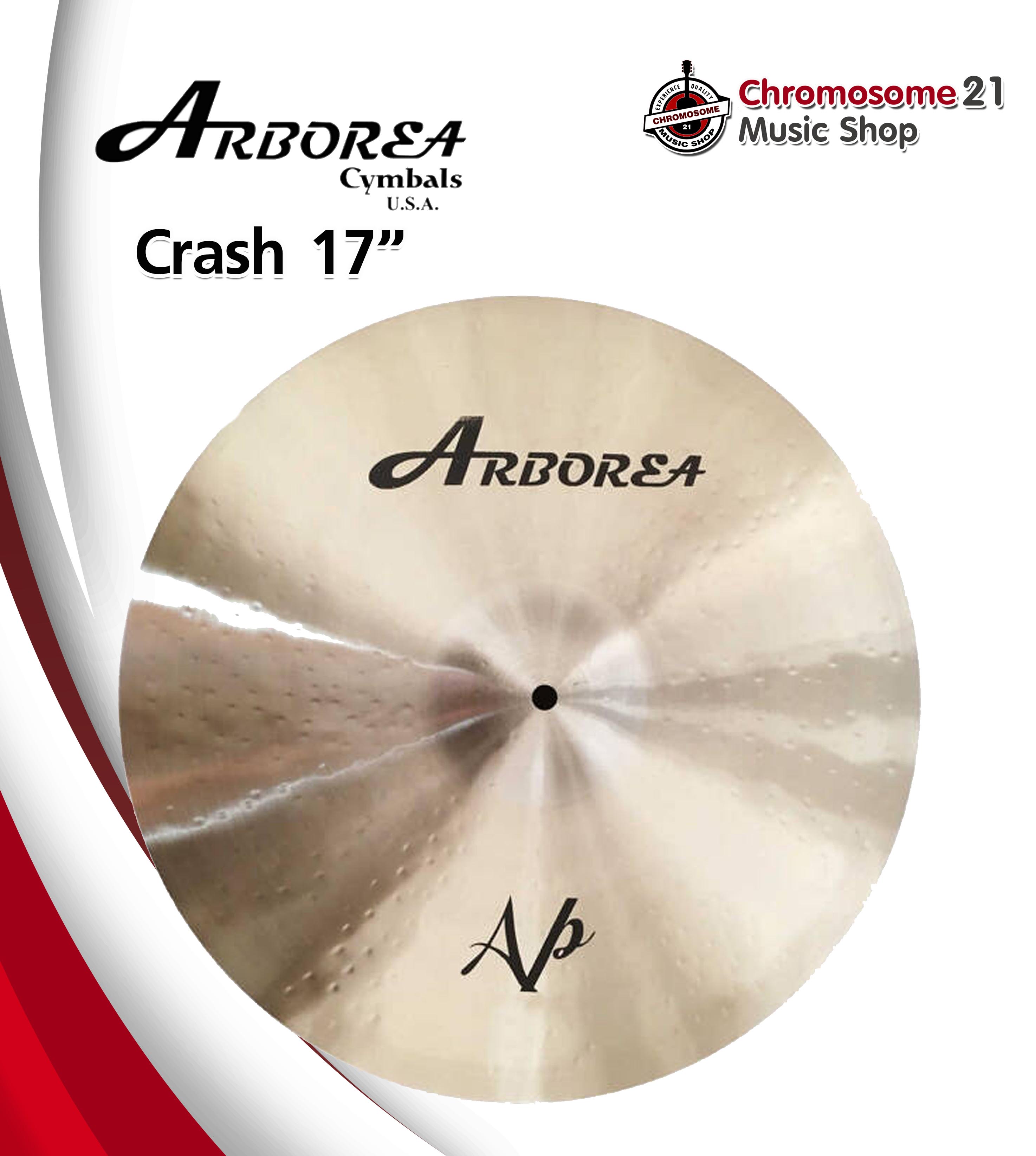 ฉาบ Arborea AP-C17 ขนาด 17 นิ้ว แบบ Crash Cymbals