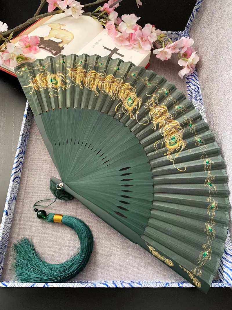 Pre - พัดจีน พัดสไตล์จีน คลาสสิก ย้อนยุค คอสเพลย์จีน