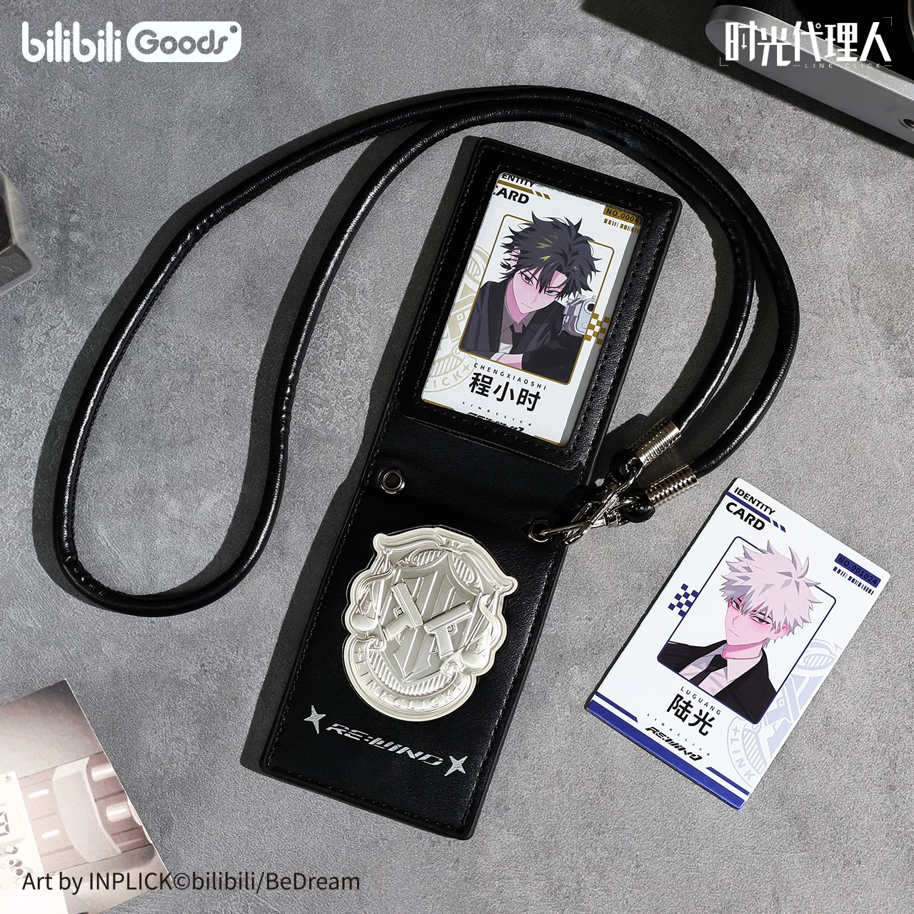 Pre - ชุดที่ใส่บัตร bilibiliGoods ข้ามเวลาพิชิตภารกิจ 时光代理人 อนิเมะจีน