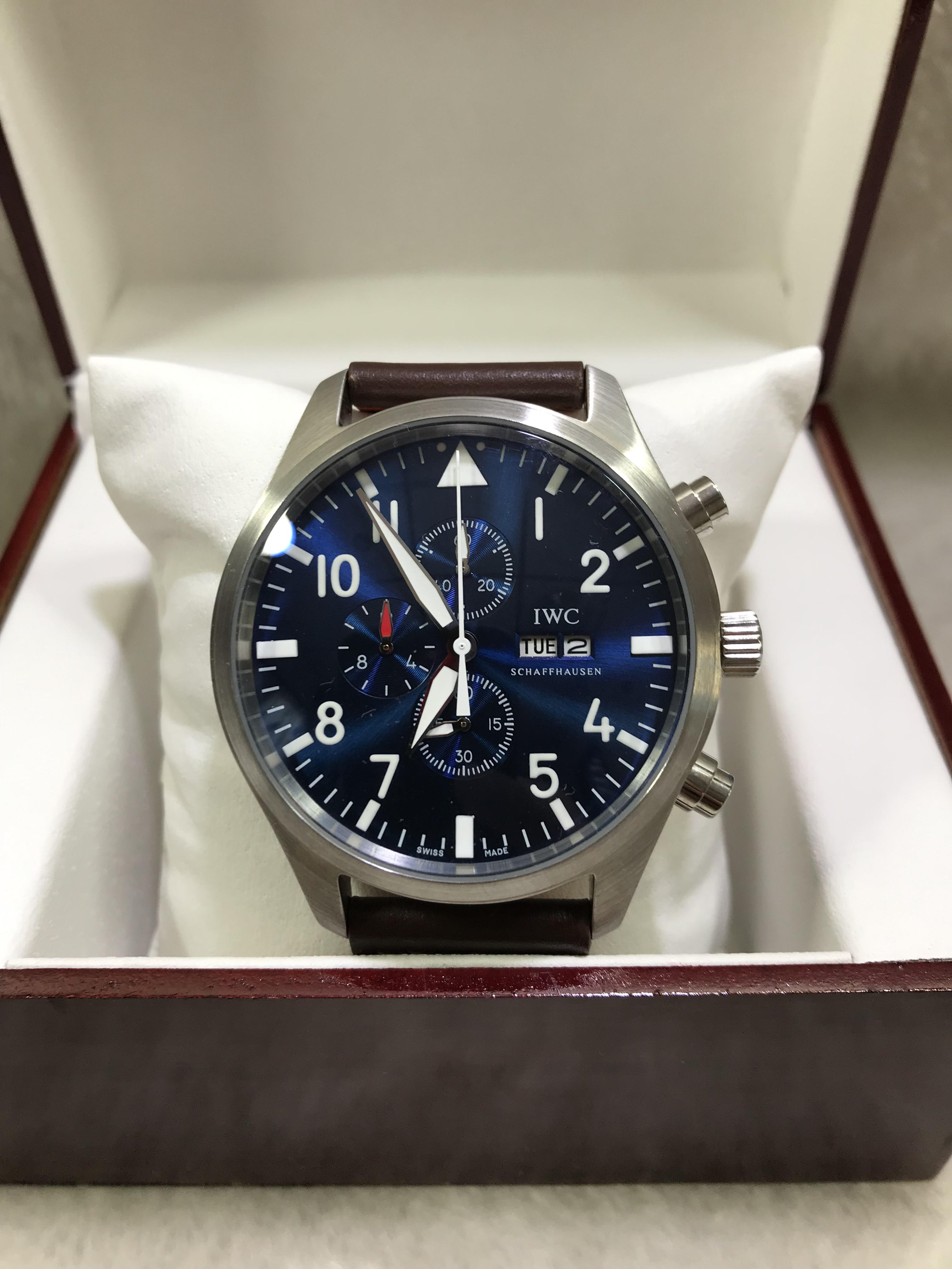IWC Pilot Chronograph 3777 .