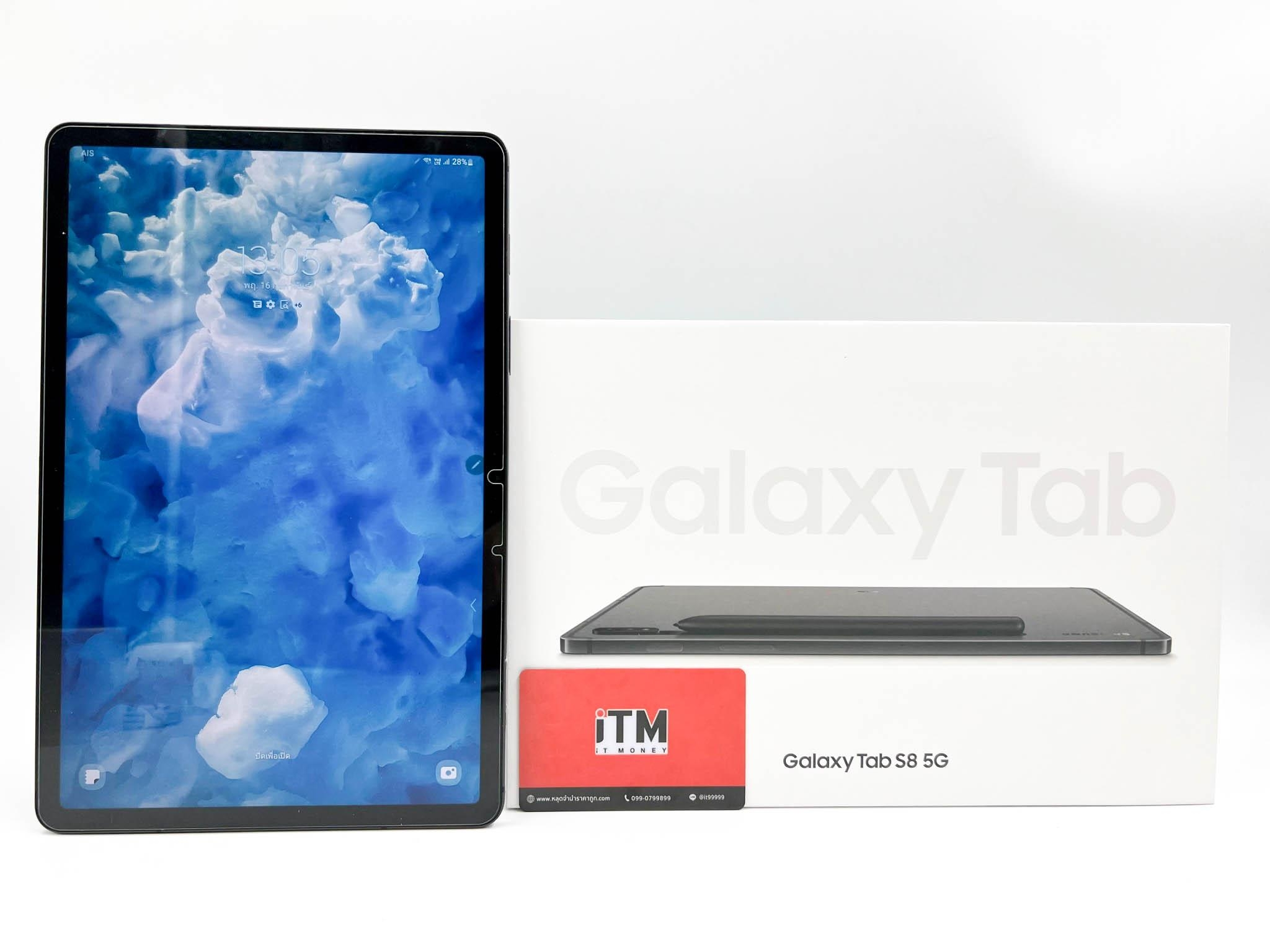 Samsung Galaxy Tab s8 5g 8GB+128GB Gray