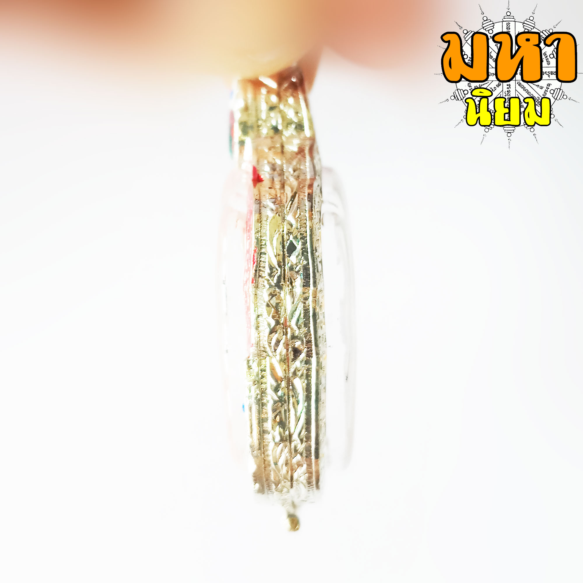 เหรียญเสมารวย 99 เนื้อเงินลงยา หลวงพ่อรวย ปาสาทิโก วัดตะโก จ.อยุธยา เลี่ยมตลับพระอย่างดี