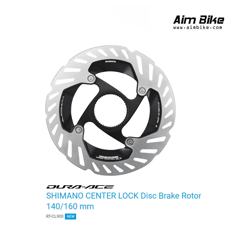 ใบดิสจักรยานเสือหมอบ Shimano Dura-ace RT-CL900 ขนาด 160mm, 140mm