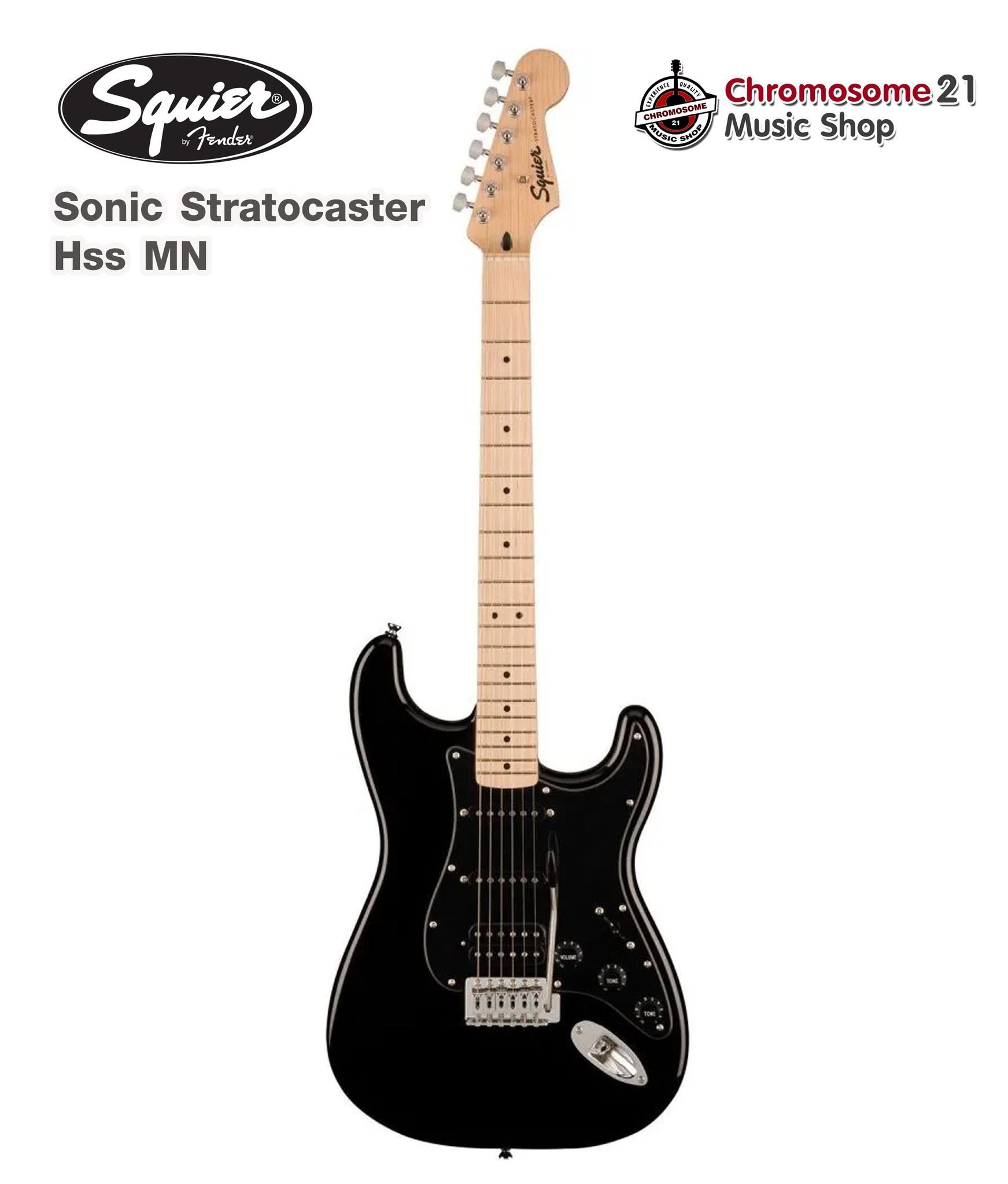 กีตาร์ไฟฟ้า Squier Sonic Stratocaster HSS