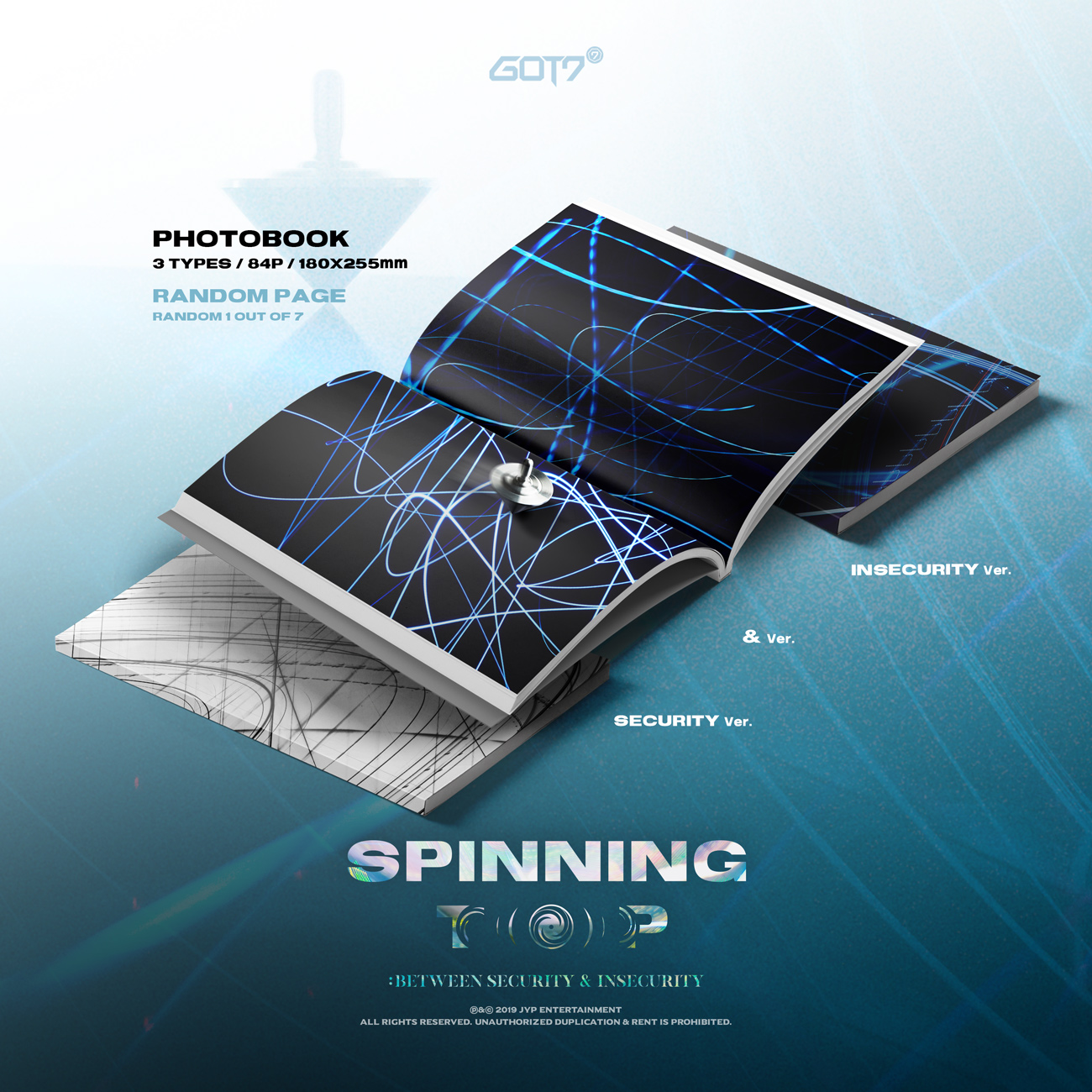 📢 พร้อมส่ง - #GOT7 - Album SPINNINGTOP + Poster